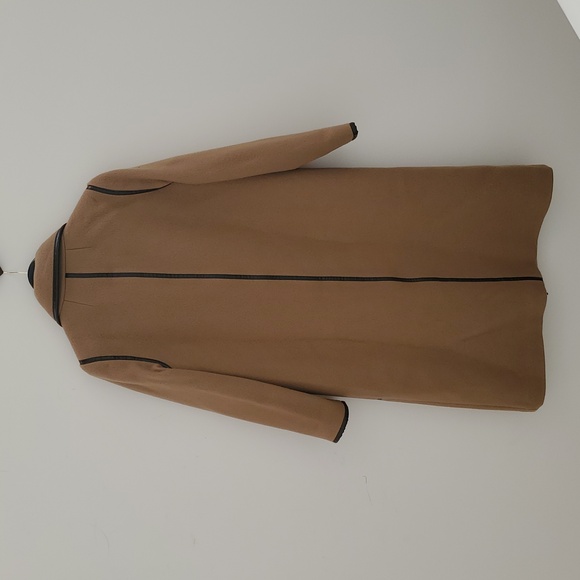 nwt J. Crew Collection Long Toggle Coat in Camel Italian Fall Blanket Wool - Picture 5 of 12